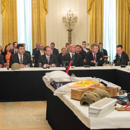 Kurt Uhlir at the White House