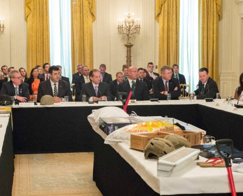 Kurt Uhlir at the White House