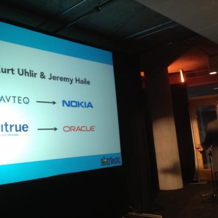 Kurt Uhlir presenting Sideqik (originally Buzztastic) at Mithril Capital with Flashpoint