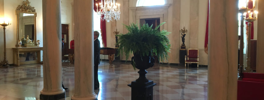 Entrance Hall at The White House