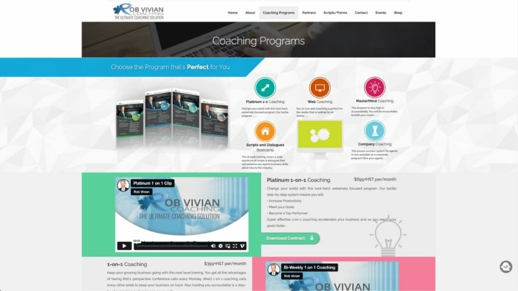 Rob Vivian Coaching review